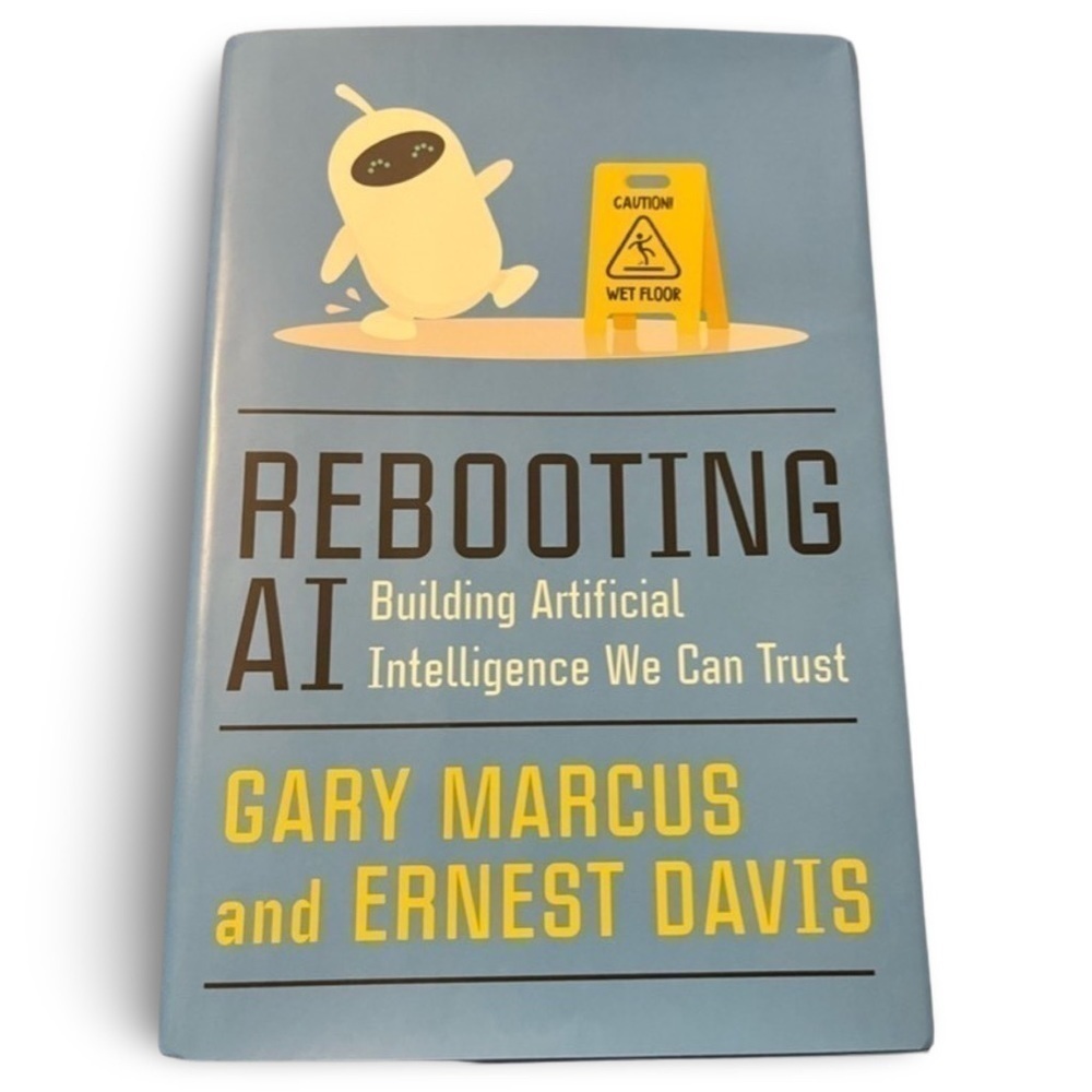 Book Hardcover Rebooting AI by Gary Marcus & Ernest Davis Computers